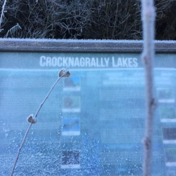Winter Trail Running Crocknagrally Lakes Frosty