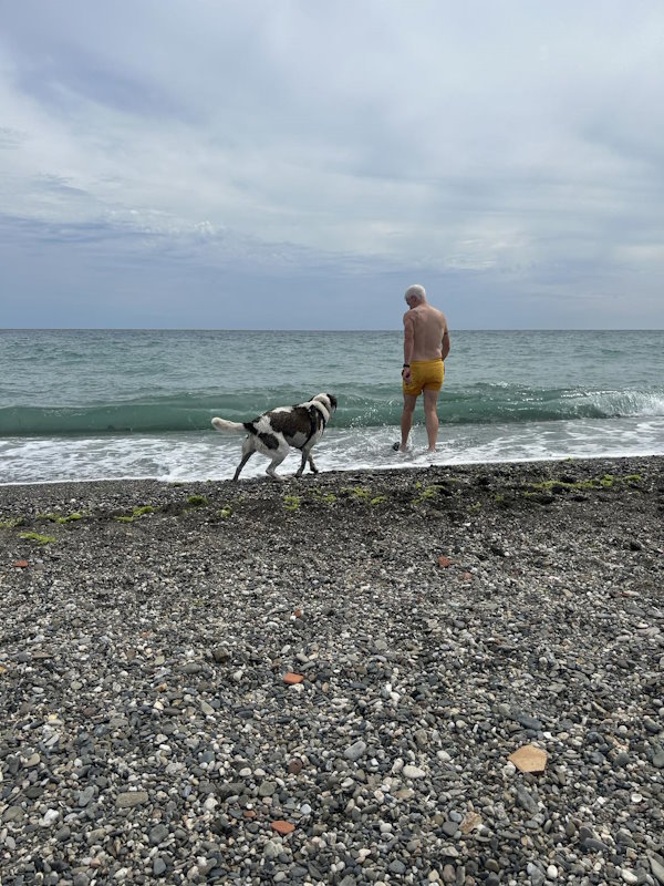Dog friendly spain not sure about the water