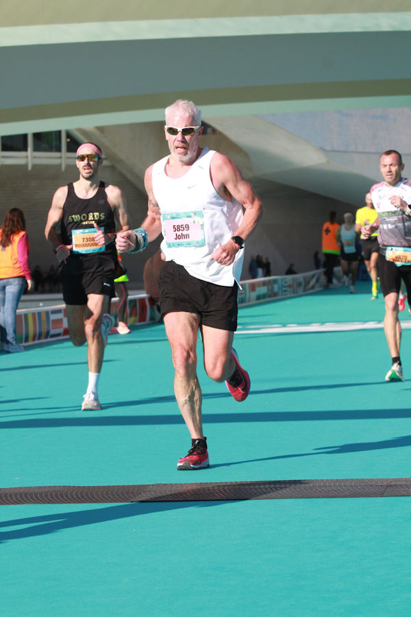 Valencia Marathon Project Finish Line