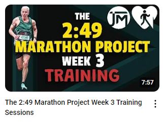 The 249 Marathon Project YouTube Video