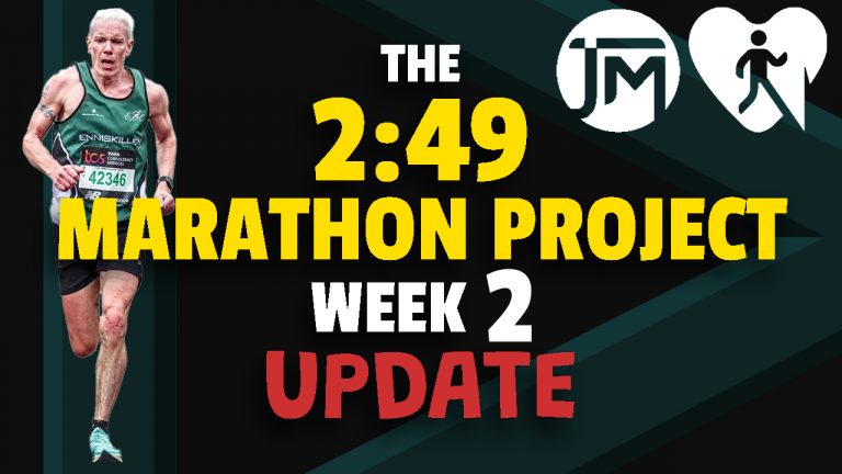 Read more about the article The 2:49 Marathon Project Week 2 Update