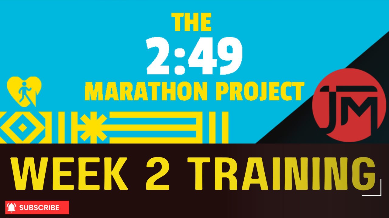 Read more about the article The 2:49 Marathon Project Week 2 Training