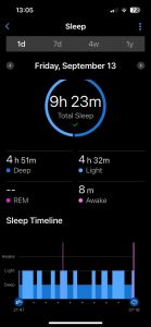 249 Marathon Project Week 5 Sleep Friday