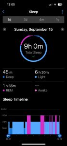 249 Marathon Project Week 5 Sleep Sunday