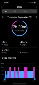 249 Marathon Project Week 5 Sleep Thursday