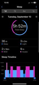 249 Marathon Project Week 5 Sleep Tuesday