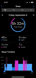 249 marathon project week 4 sleep friday