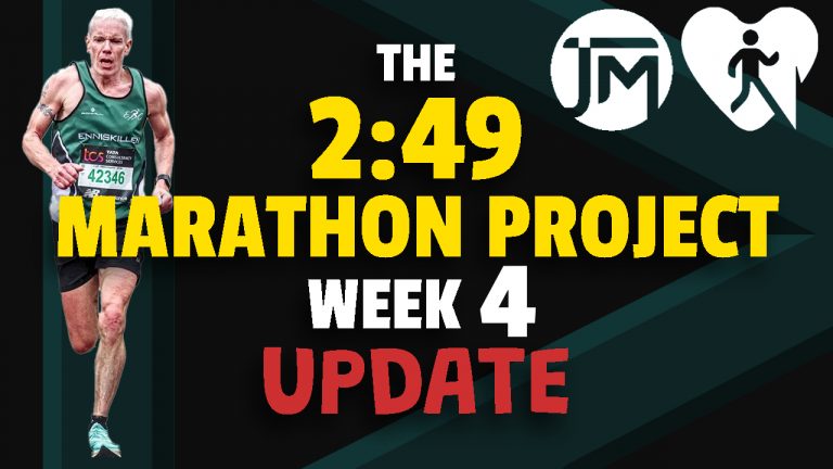 Read more about the article The 2:49 Marathon Project Week 4 Update