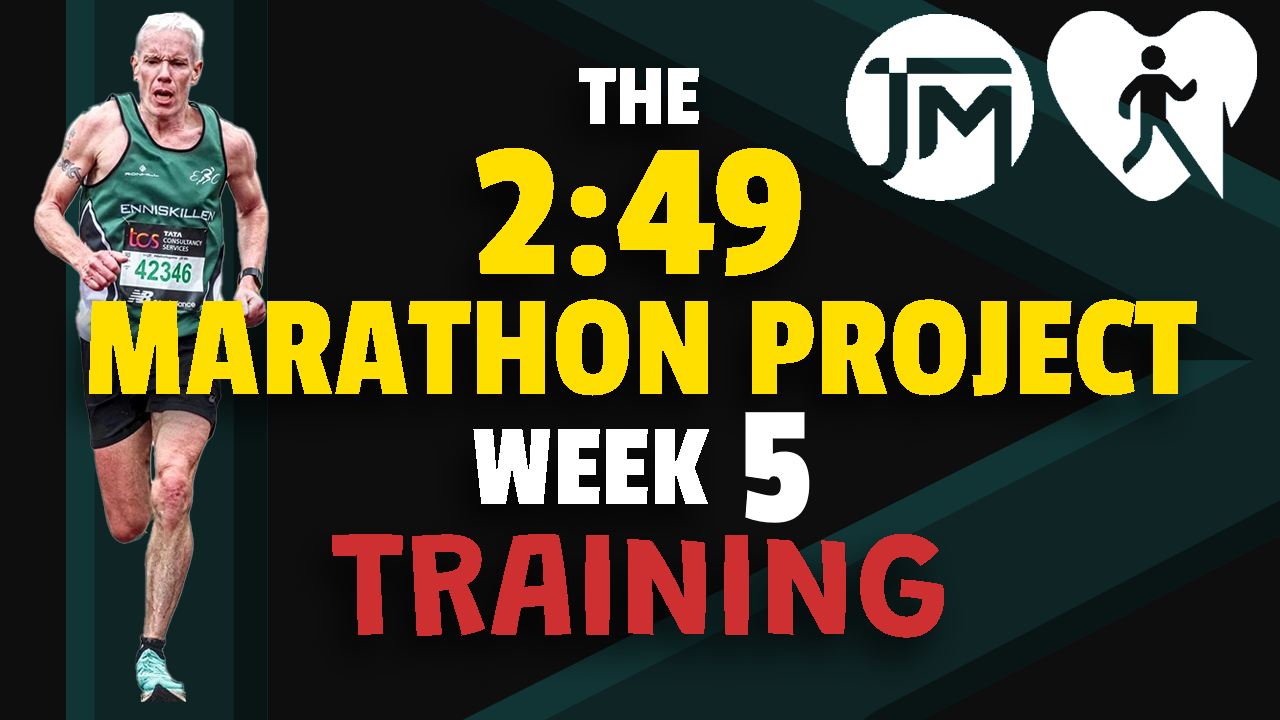 Read more about the article The 2:49 Marathon Project Week 5 Training