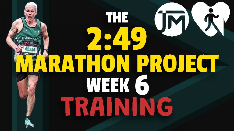 Read more about the article The 2:49 Marathon Project Week 6 Training