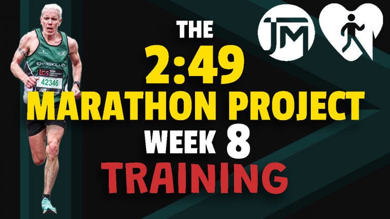 Read more about the article The 2:49 Marathon Project Week 8 Training