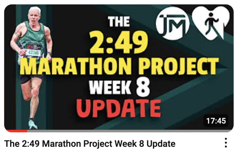 249 marathon project week 8 update video