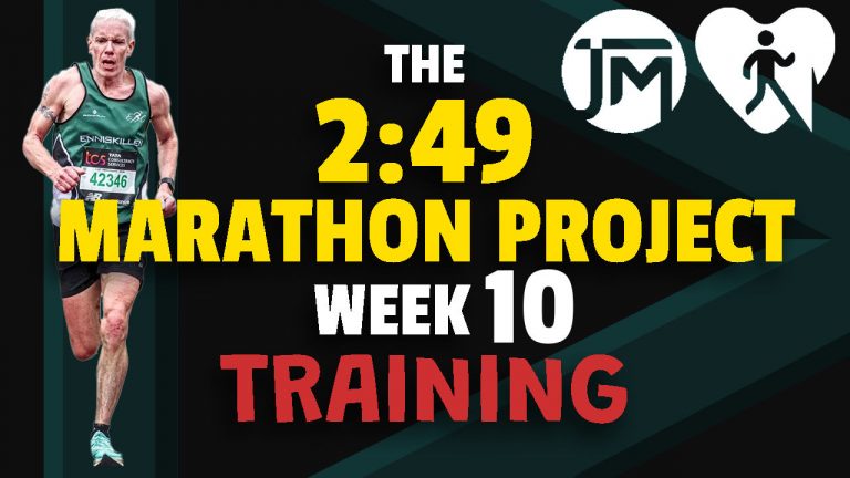 Read more about the article The 2:49 Marathon Project Week 10 Training