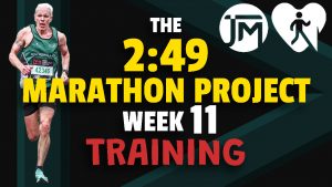 249 Marathon Project Week 11 Training Sessions Banner