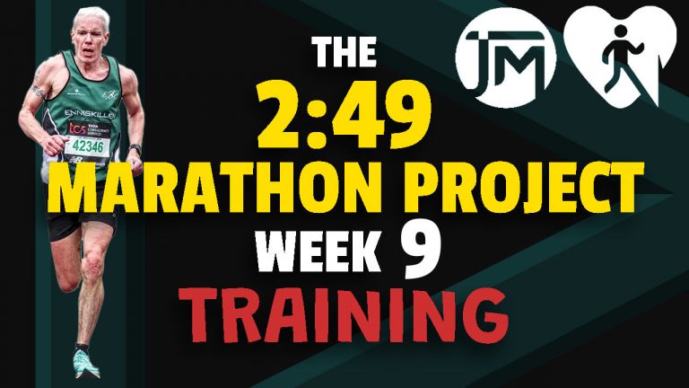 Read more about the article The 2:49 Marathon Project Week 9 Training